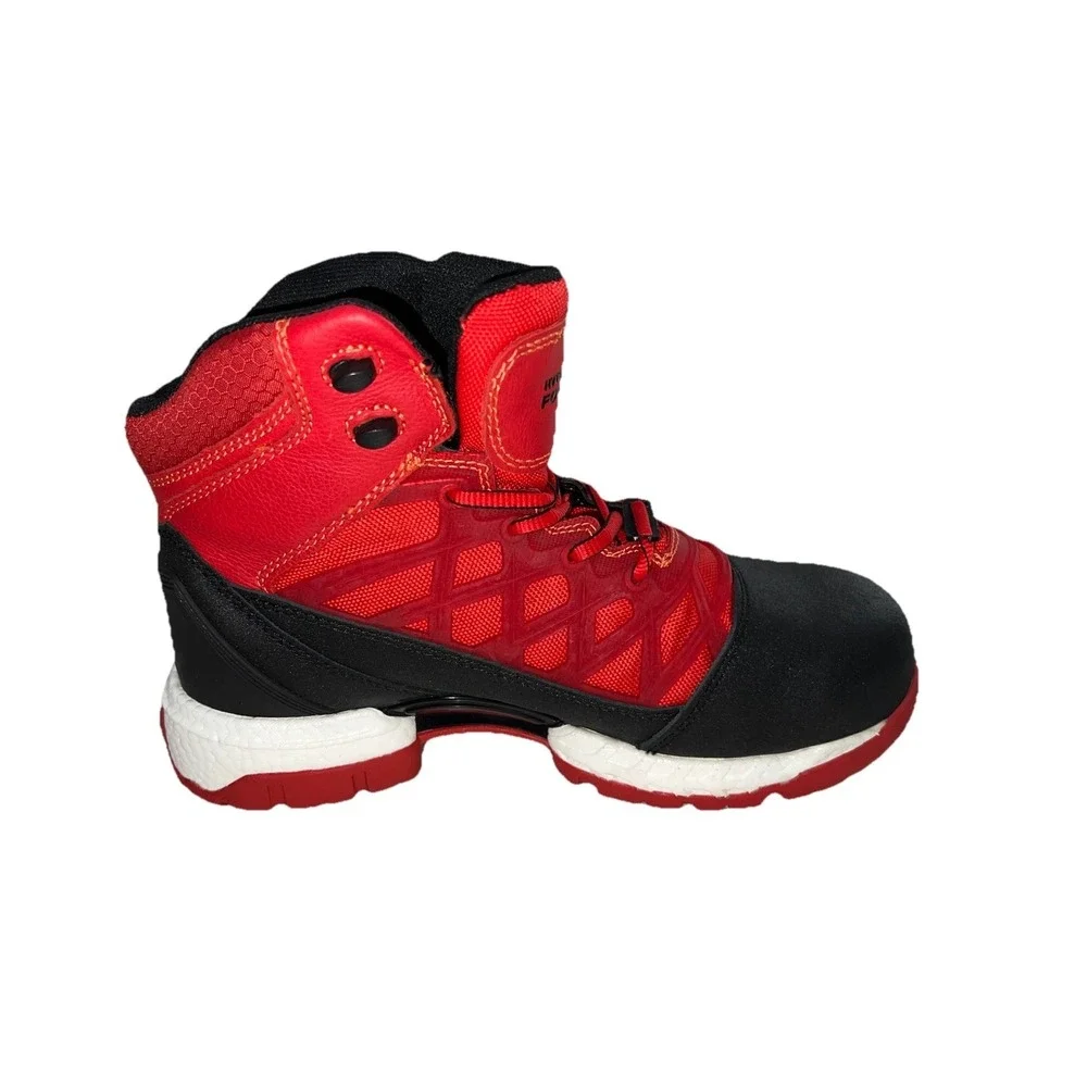 (B7/35)Men's Hytest Footrest 2.0 Charge Nano Toe Waterproof Work Boot Size 7.5